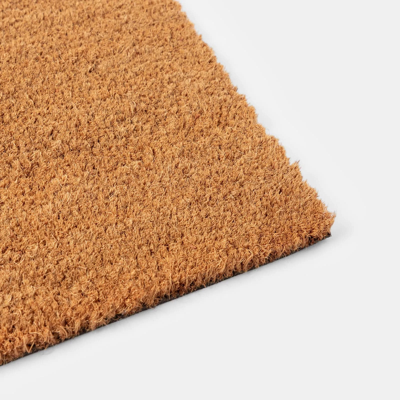 Zerbino 45x75 cm in coir Hello con disegno margherite