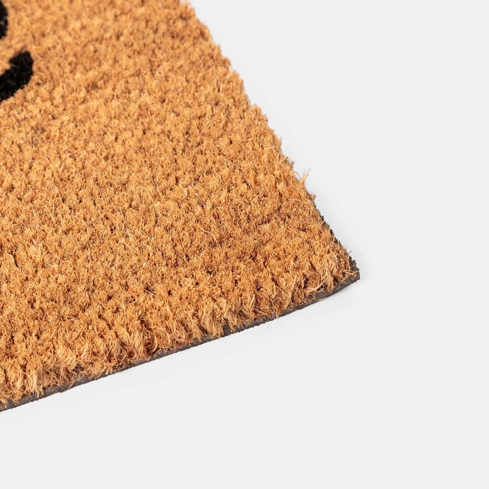 Zerbino Welcome naturale 45x75 cm in coir con scritta nera
